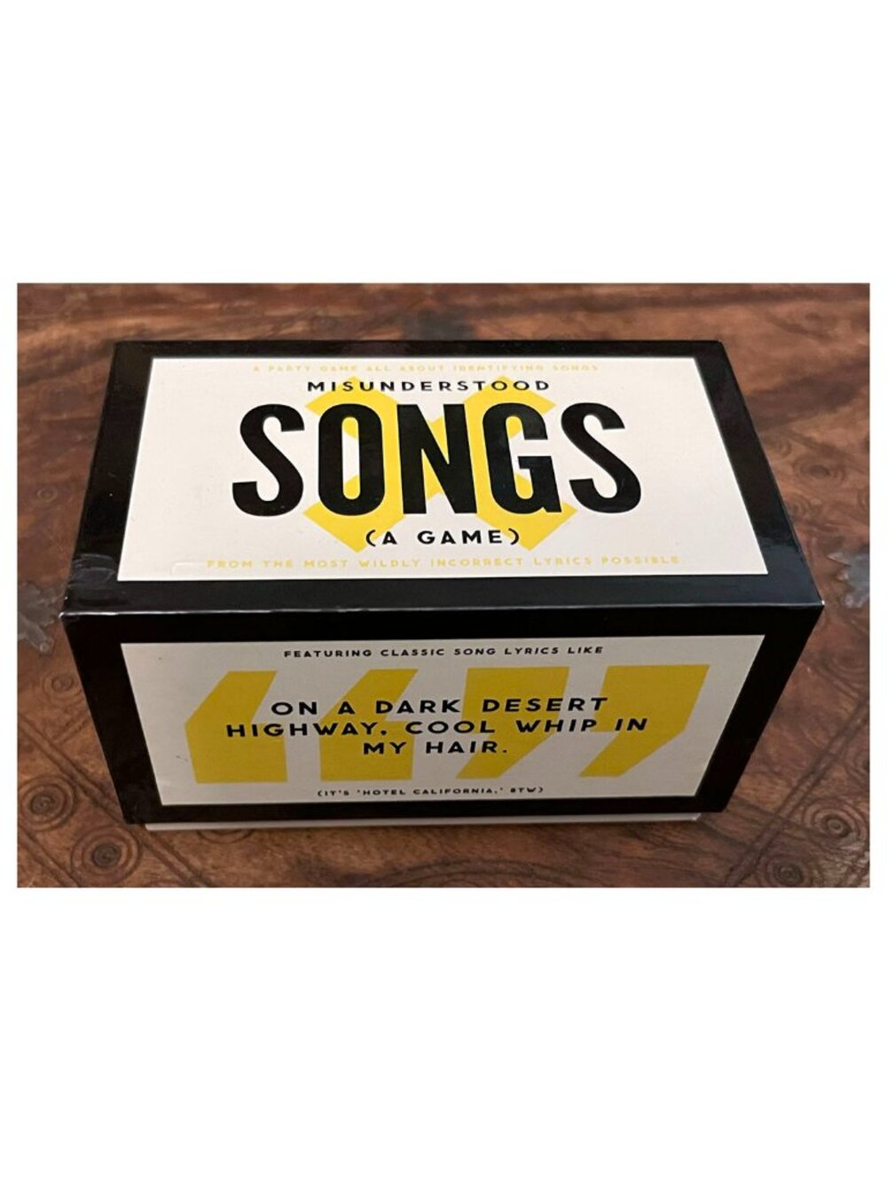 Another Misunderstood Song Party Card Game